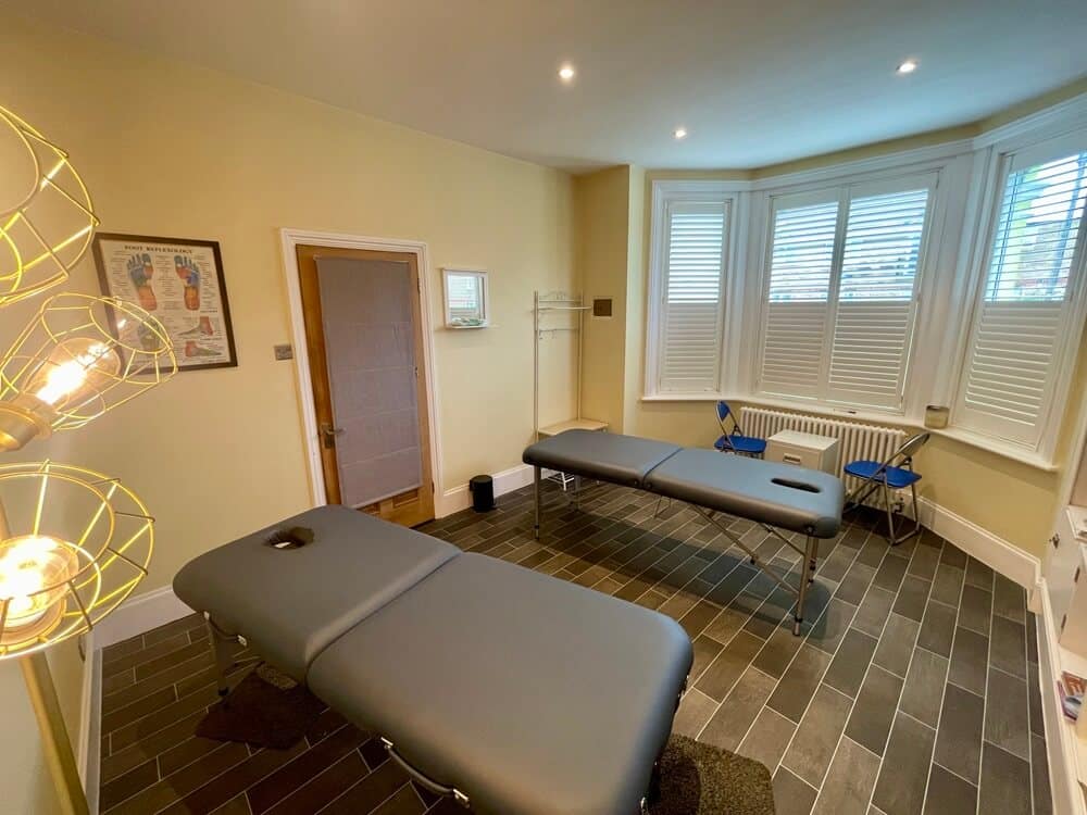 Training room for massage course in Hastings 